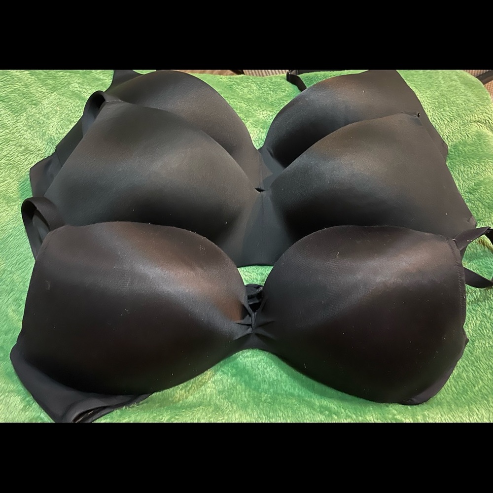 Sold Lane Bryant bras 2 44B and 1 44c good condition.